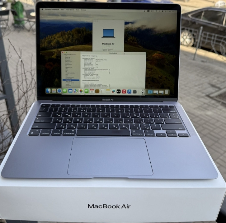 Ноутбук MacBook Air M1 8/256gb Space Gray Киев - изображение 6