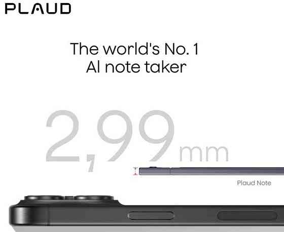 Мікрофон-перекладач plaud note. Харків