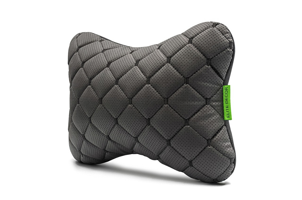 Автомобільний підголівник Comfort Trip AMF 003-1 300x220x100 з екошкіри чорний Дніпро - фото 8