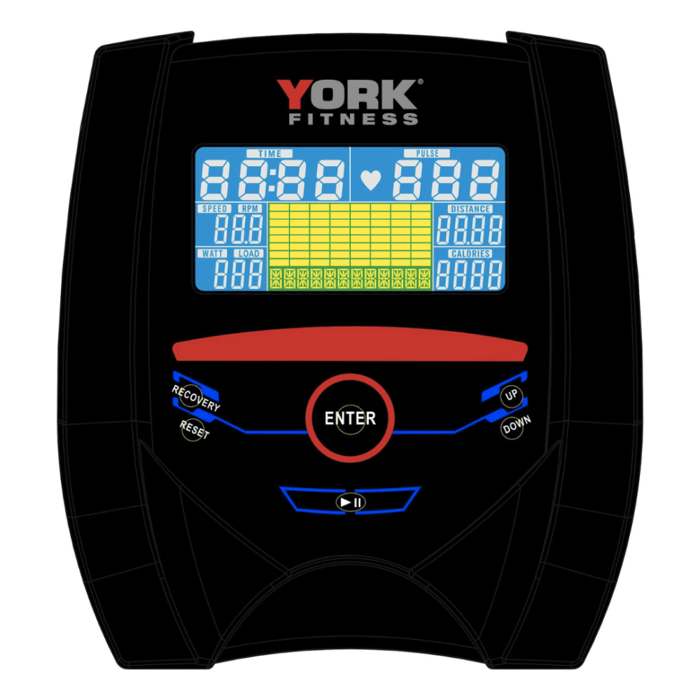 Горизонтальний велотренажер York Fitness RB420 Recumbent Київ - фото 10