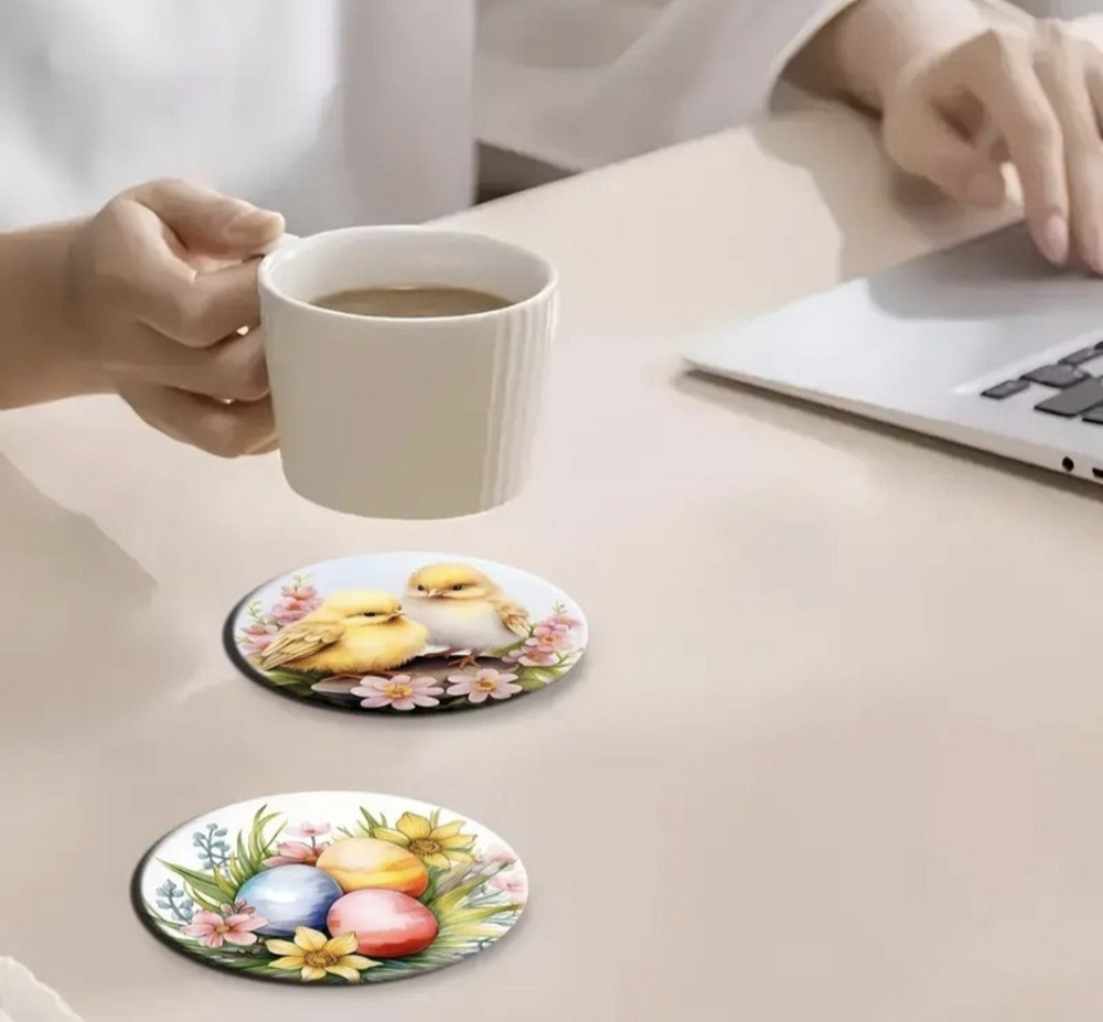 Великодні підставки для чашок 6 шт Сміла - фото 2