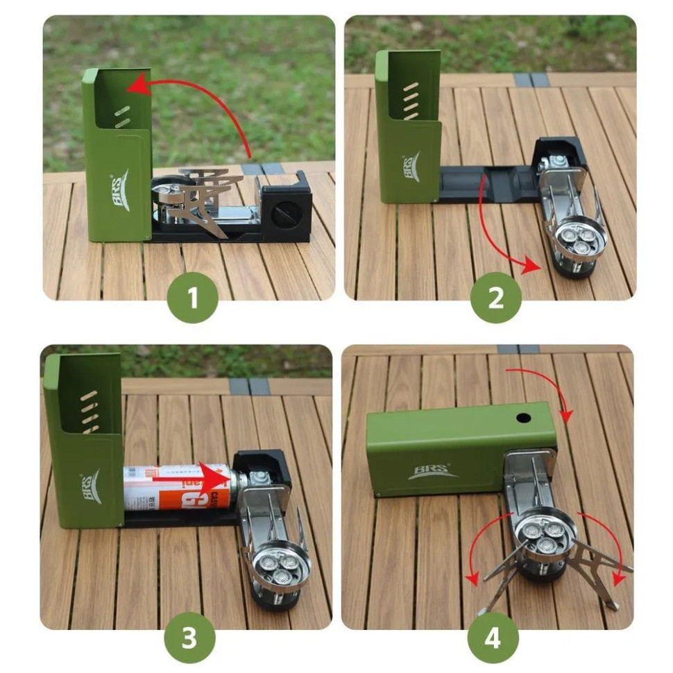 Газовий пальник BRS-97 сірий Киев - изображение 7