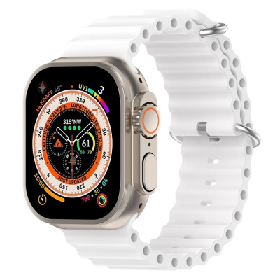 Ремешок для смарт-часов Armorstandart Ocean Band для Apple Watch 42 (Series 11-10)/41/40/38 White (ARM74242) Винница - изображение 2