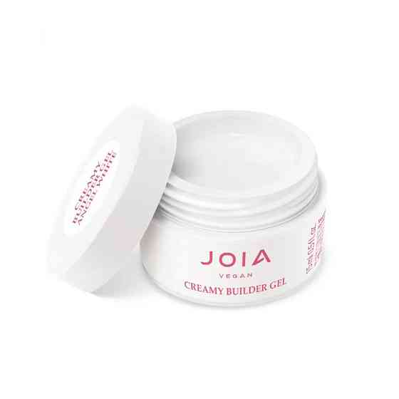 Моделюючий гель для нігтів Creamy Builder Gel 002 Angel White JOIA vegan 15 мл Київ
