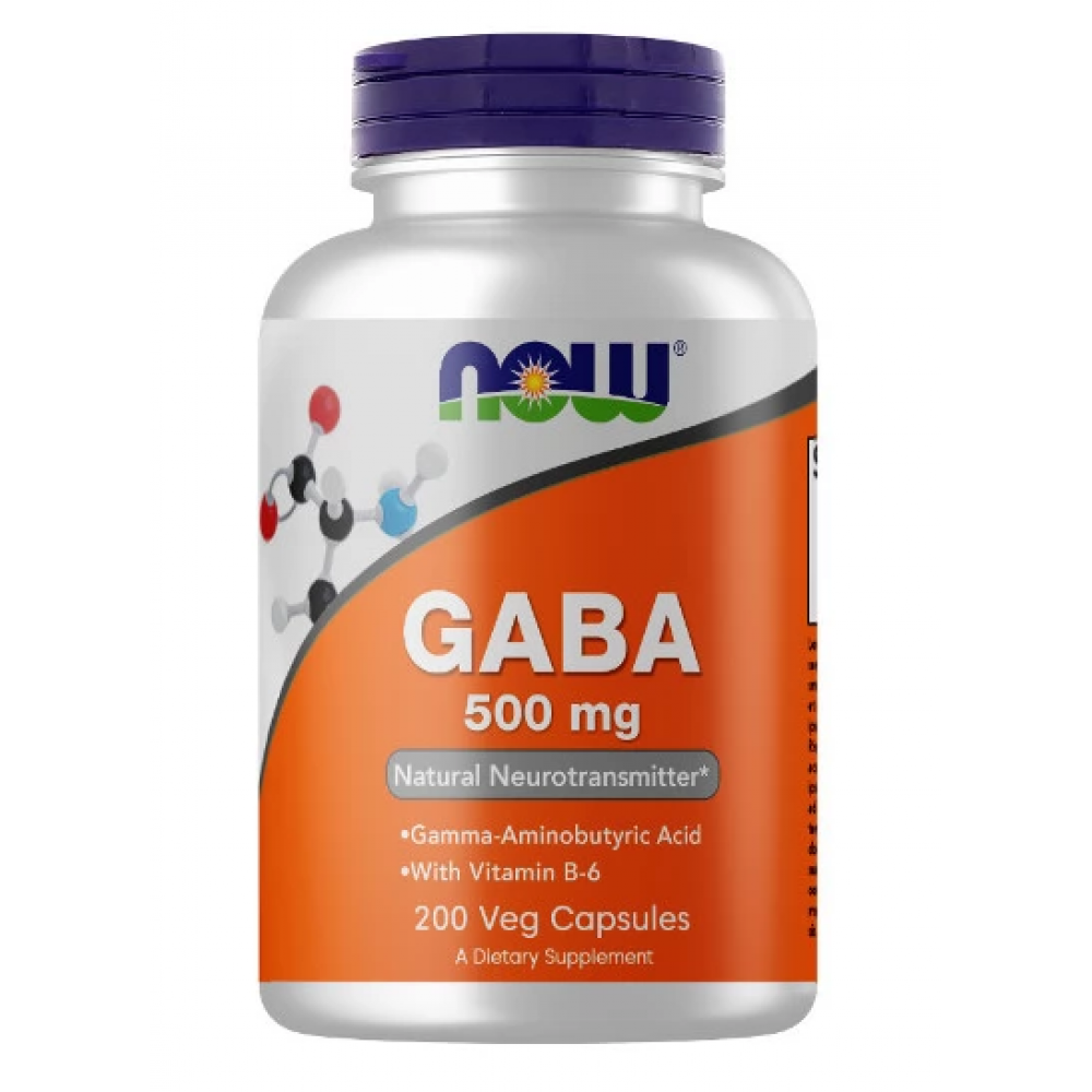 Габа Now Foods GABA 500mg 200 veg caps Киев - изображение 1