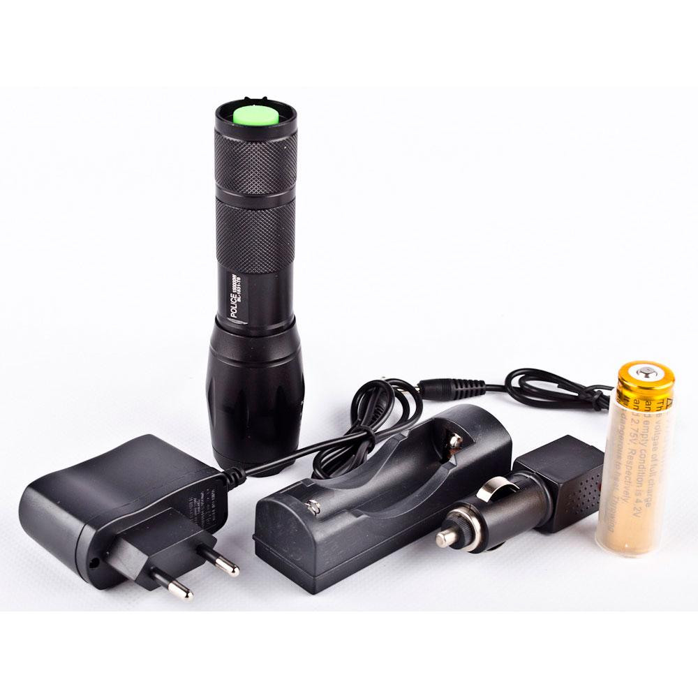 Тактичний ліхтар Bailong BL-1831-Т6 SBR Київ - фото 2