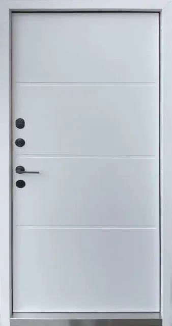 Дверь уличная модель Strimeх LAMA BAU, антрацит/белое дерево. ГАРАНТИЯ на покрытие - 3 года! Киев - изображение 2