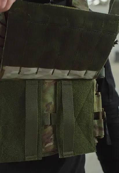 Тактична плитоноска Моллі зі швидким скиданням + підсумки (без плит) Мультикам Київ - фото 3