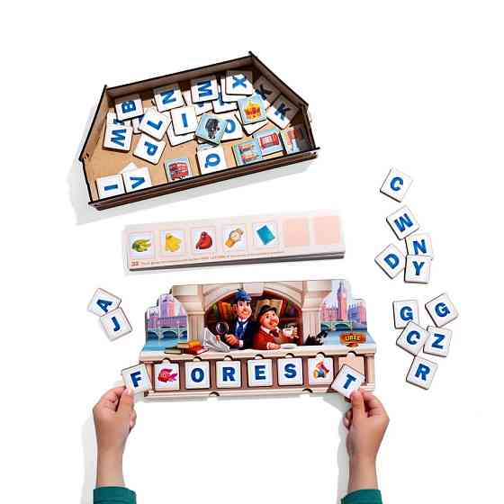 Деревянная детская развивающая игра 