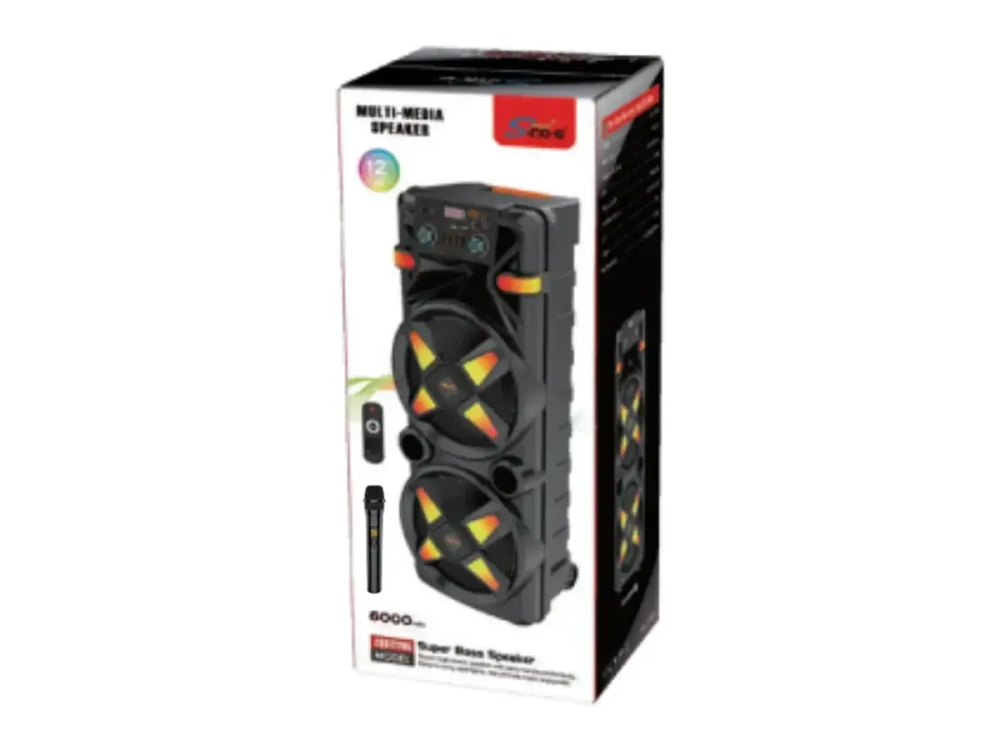 Портативна музична колонка ZQS-12203 з Bluetooth, USB, SD, FM, TWS, потужний звук для дому та вулиці Одеса - фото 2