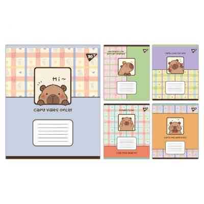 Зошит Yes Capy vibes А5 24 аркушів лінія (767956) Вінниця