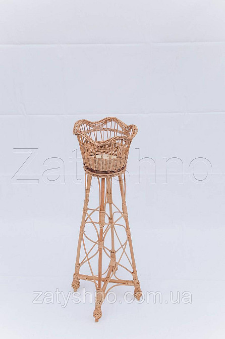 Підставка під квіти плетена Київ - фото 5