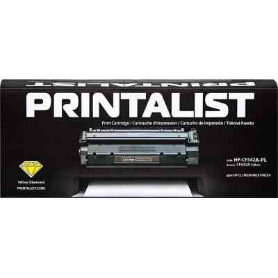 Картридж Printalist HP CLJ M280/M281/M254 CF542A Yellow (HP-CF542A-PL) Вінниця