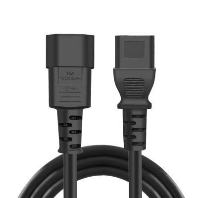 Кабель живлення C13 to C14 1.8m black ColorWay (CW-CBP087-BK) Вінниця - фото 5