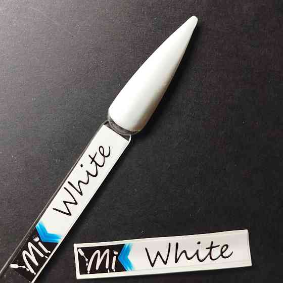 Наліпка на тіпсу (палітру) для гель-лаку Mi White (9 x 55 мм) Херсон