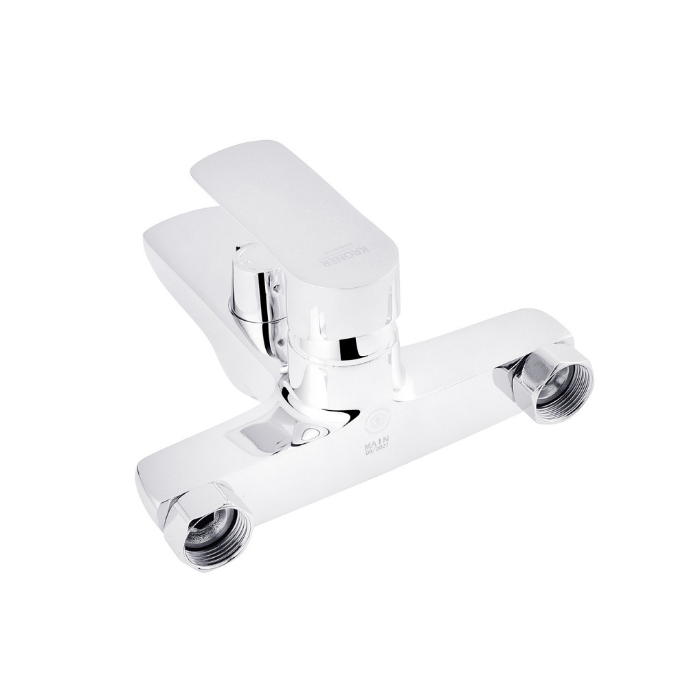 Змішувач для ванни Kroner KRM Main - C060 з душовим виливом, хром Київ - фото 4