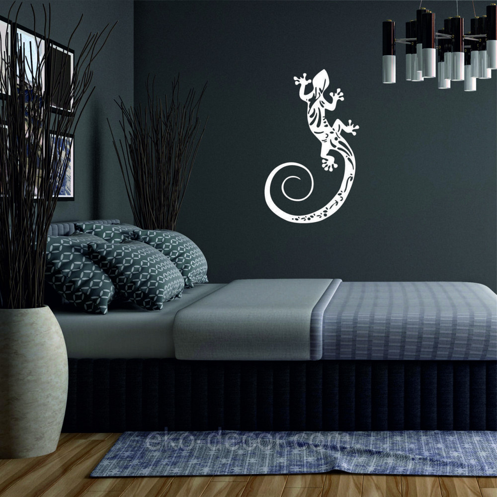 Декоративне настінне 3D Панно «Ящірка» Декор на стіну з об'ємом Київ - фото 5