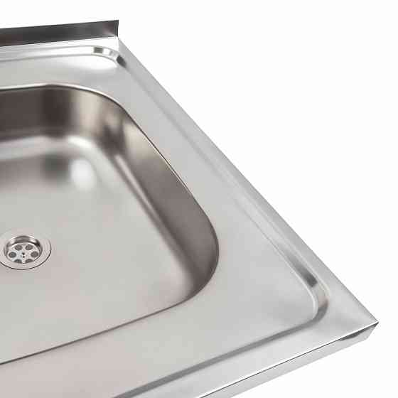 Мийка кухонна з нержавіючої сталі Platinum 8060 R (0,4/120 мм) Коломыя