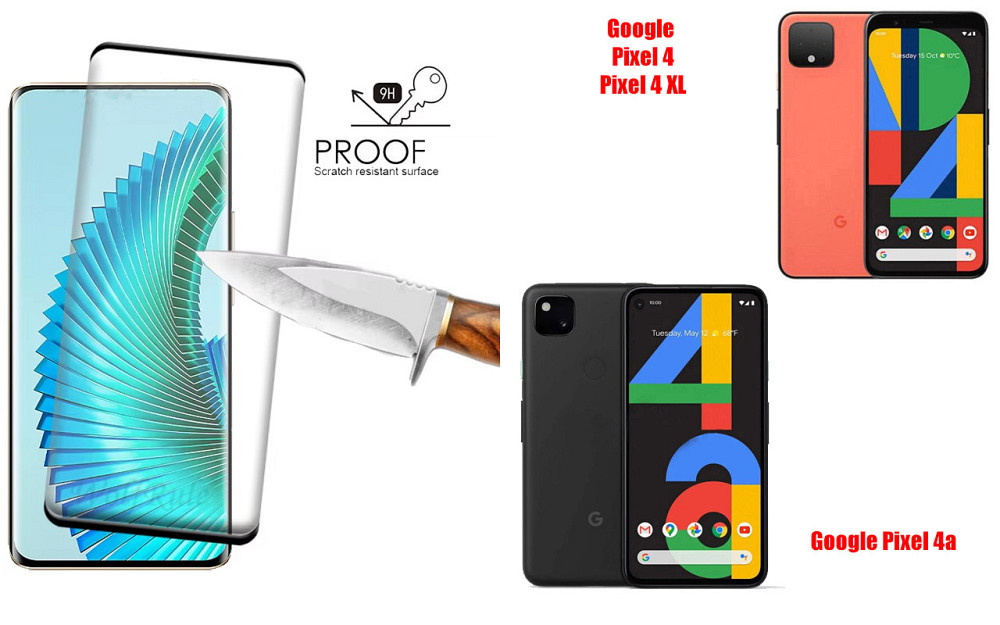Защитное стекло HyperGlass Pro для Google Pixel 4, Pixel 4a, Pixel 4 XL – максимальная чувствительность и Киев - изображение 1