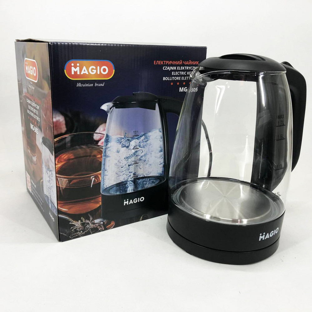 Электрочайник для чая и воды Magio MG-505, Эл чайник для кухни, Мощный электрочайник электрический LP-82 Львов - изображение 11
