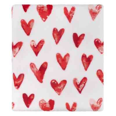 Плед Ardesto Flannel 160х200см, 100% поліестер, сердечка (ART0125PB) Вінниця