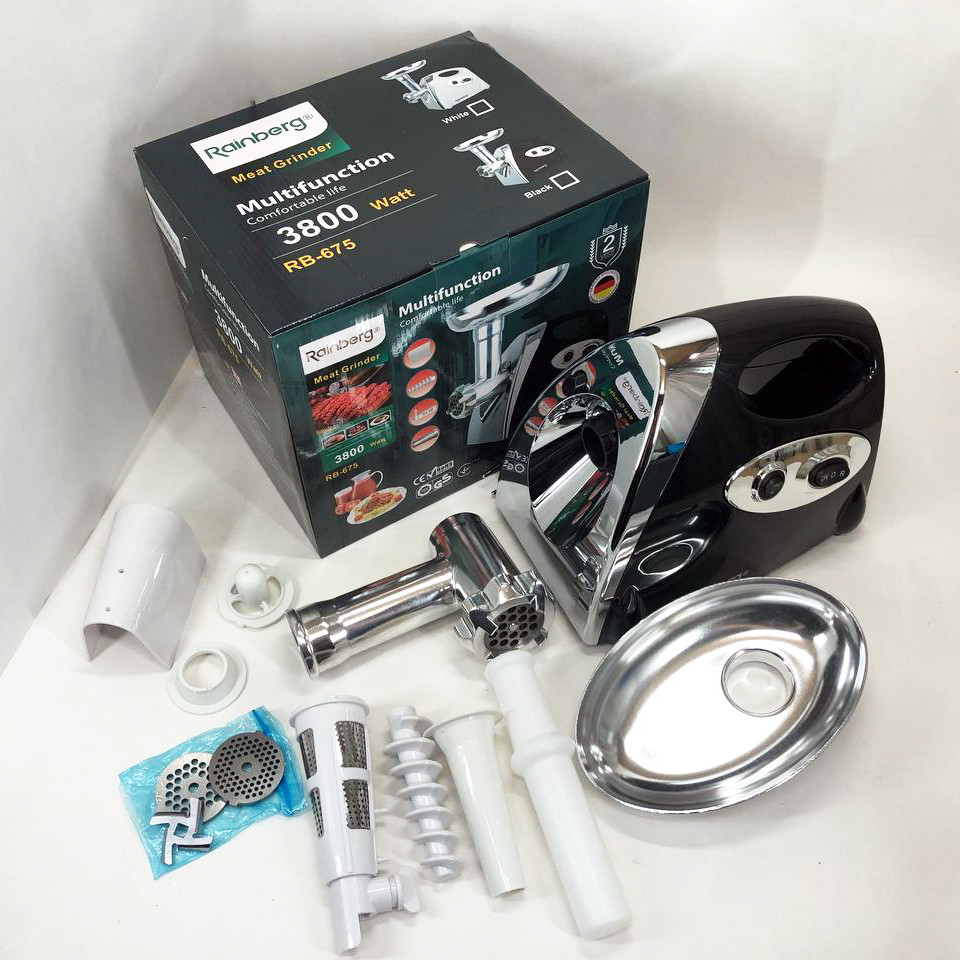 Електром'ясорубка з насадками для овочів, Електром'ясорубка для дому електрична з насадками WN-21 Львів - фото 9