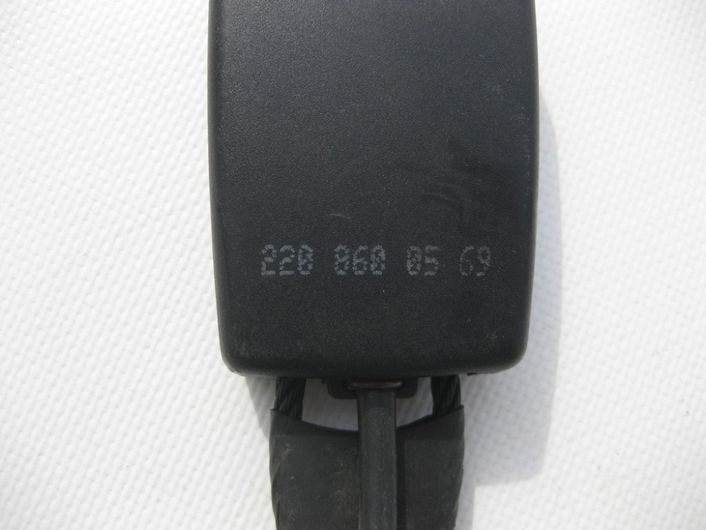 Mercedes-Benz  A2208600569 Замок - засувка переднього лівого ременя безпеки S-Class W220 Одеса - фото 6