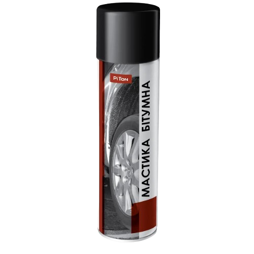 Мастика бітумна 500мл аерозоль PiTon Житомир