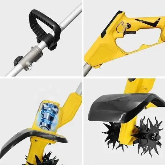 Аккумуляторный бесщеточный культиватор HAYAMI HA-1039 2 акб 48В 2800Вт Коломия