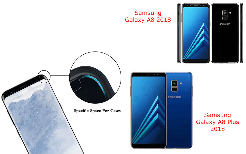 Защитное стекло HyperGlass Pro для Samsung Galaxy A8 2018, Galaxy A8 Plus 2018 – максимальная чувствительность Киев - изображение 3