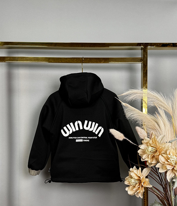 Демисезонная двусторонняя куртка для мальчиков на 7,8,9,10 лет Николаев - изображение 5