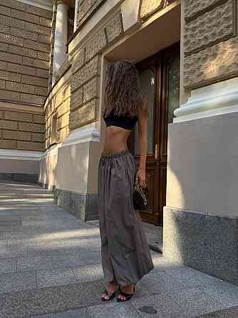 Жіночі широкі оверсайз штани Аладини з плащової тканини Моко Одеса