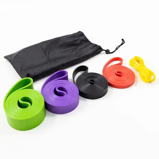 Набор резинок для подтягиваний 5шт, резиновые петли-эспандеры для фитнеса Коломыя