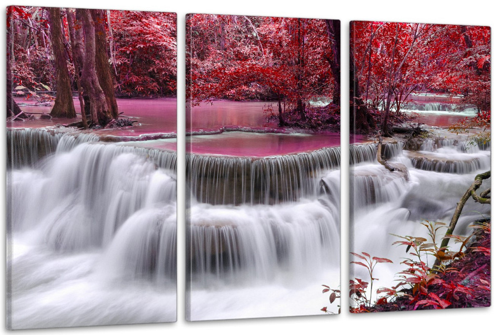 Модульная картина в гостиную / спальню  Водоспад   ART-231_3A Киев - изображение 1