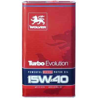 Моторна олива Wolver Turbo Evolution 15W-40 4л (4260360944468) Вінниця
