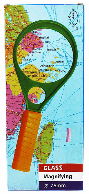 Лупа Magnifying GLASS 75 мм Дніпро - фото 2