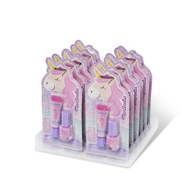 Дитяча косметика Martinelia Набір бальзам та лак для нігтів Маленький єдиноріг (11932) Вінниця - фото 3