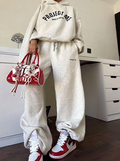 Женский теплый костюм со штанами палаццо Одесса - изображение 5