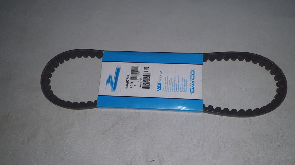 Ремень клиновой зубчатый 13A0750C. Dayco. Харьков - изображение 1