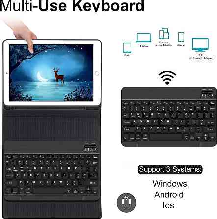 Чехол с клавиатурой для iPad Air 5 2022/Air 4 2020 10.9/iPad 4-го поколения 10.9 / iPad Pro 11 2018 Днепр