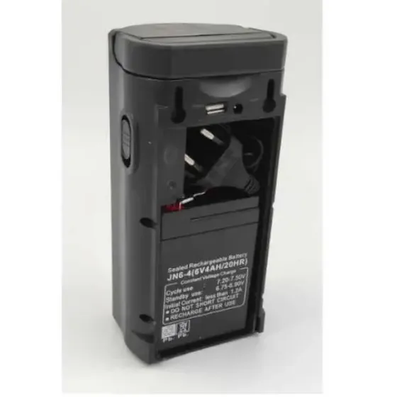 Акумуляторний LED-ліхтар Almina 2606L з , 24 LED, 2 режими, переносний, чорний Одеса