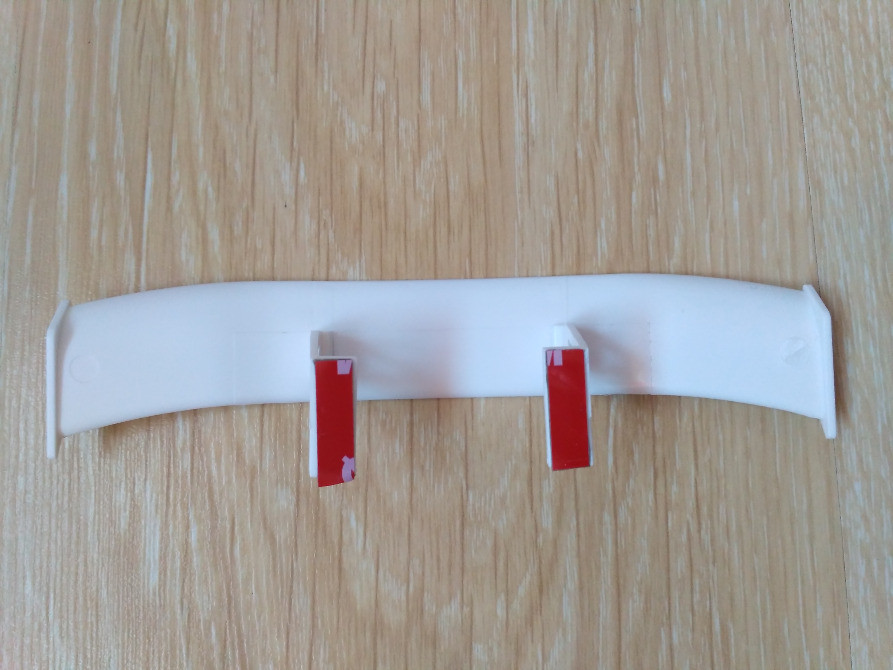 Спойлер міні на авто Білий Київ - фото 7