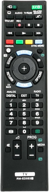 Пульт RM-ED053 для телевізорів Sony серії W600A, W605A та EX653 Луцк - изображение 1