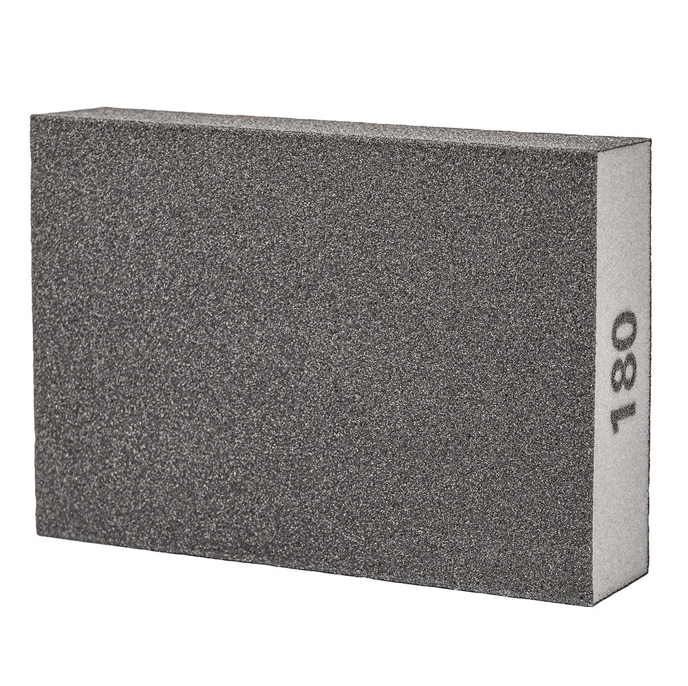 Губка шлифовальная четырехсторонняя 100×70×25мм P180 SIGMA (9130691) Ровно - изображение 2