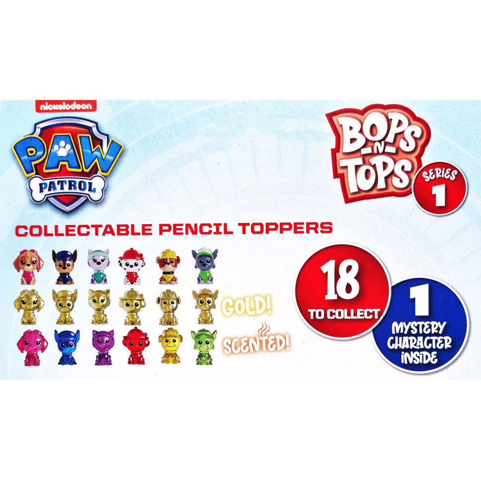 Набір колекційних фігурок-топерів Щенячий патруль Sambro PWP20-3980-KV-FO-2 серії "Bop n Tops" Вінниця - фото 2