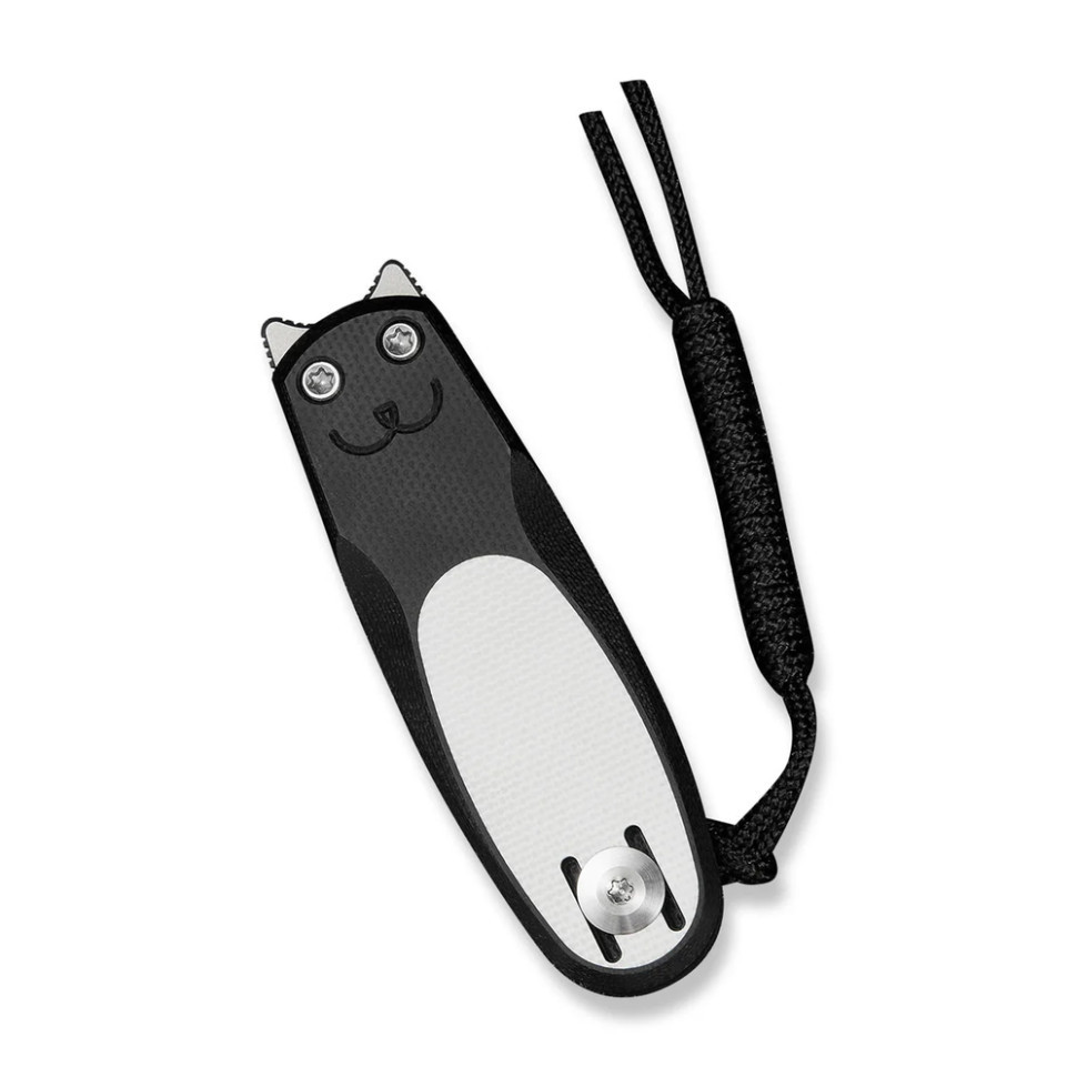 Ніж складаний кишеньковий Civivi Purr, (4.65 см) Nitro-V / G10 чорний/білий Киев - изображение 4