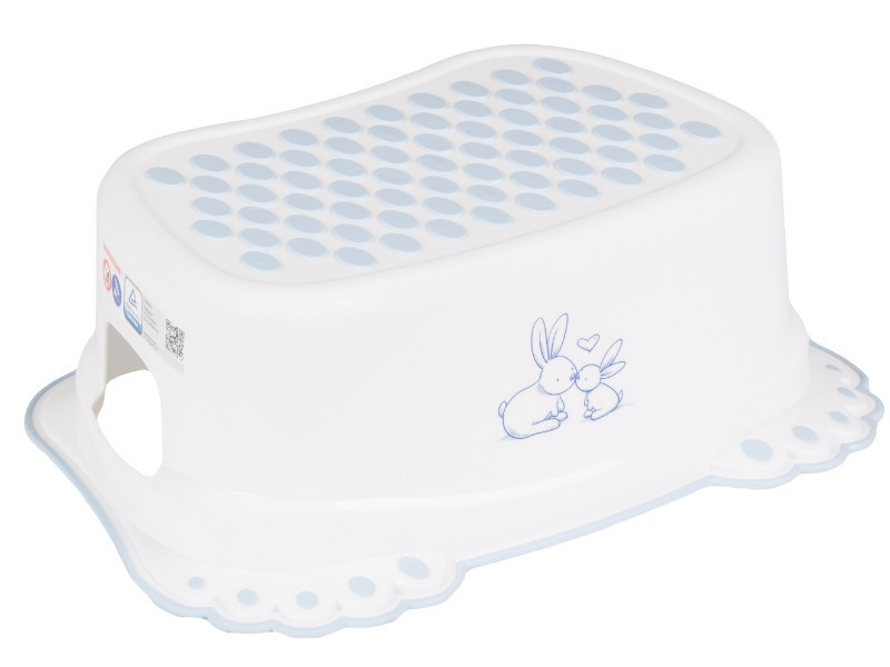 Сходинки дитячі антиковзкі  у ванну Bunny white Київ - фото 1