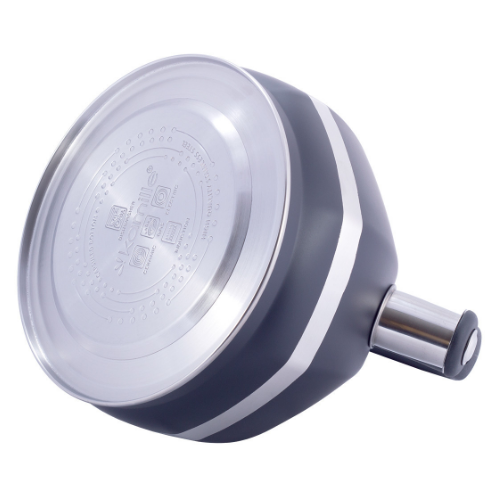 Чайник 3л нержавіюча сталь зі свистком з нейлоновою ручкою блакитний 1078 KAMILLE Житомир