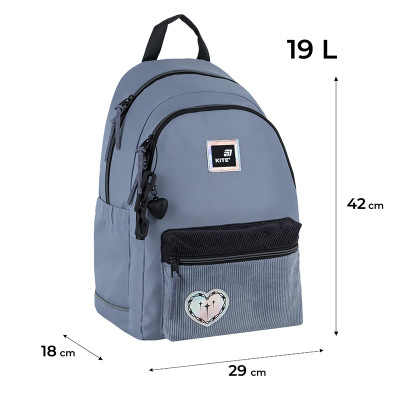 Рюкзак шкільний Kite Education teens 2575M-1 (K25-2575M-1) Вінниця - фото 8