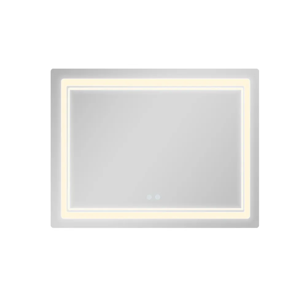 Дзеркало Qtap Cardinal (CA2) 1000х800 з LED-підсвіткою Touch, з антизапотіванням, з димером, темп. кольору (3000-6500K) Київ - фото 19